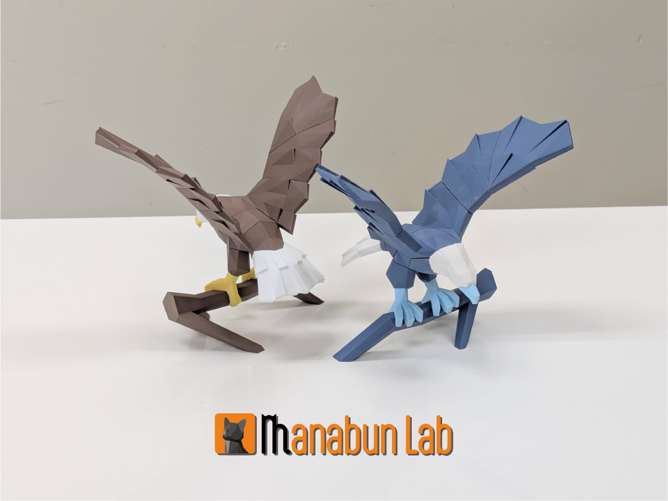 Low Poly Eagle Puzzle — miniatura 2