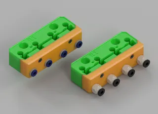 INDX Filament Sensor Bowden Adapter -  ECAS04 & PC4-M10