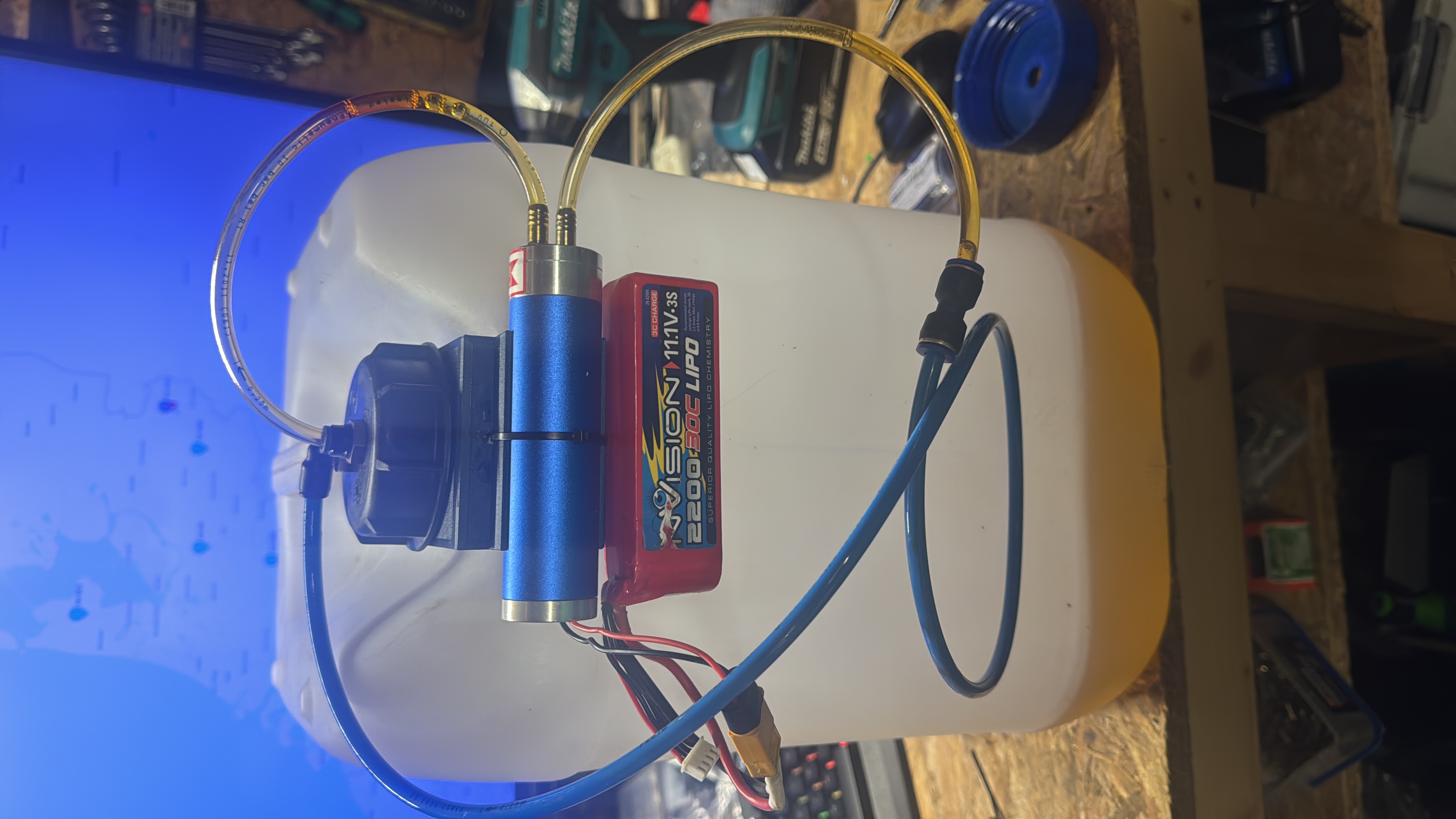 rc plane fuel station