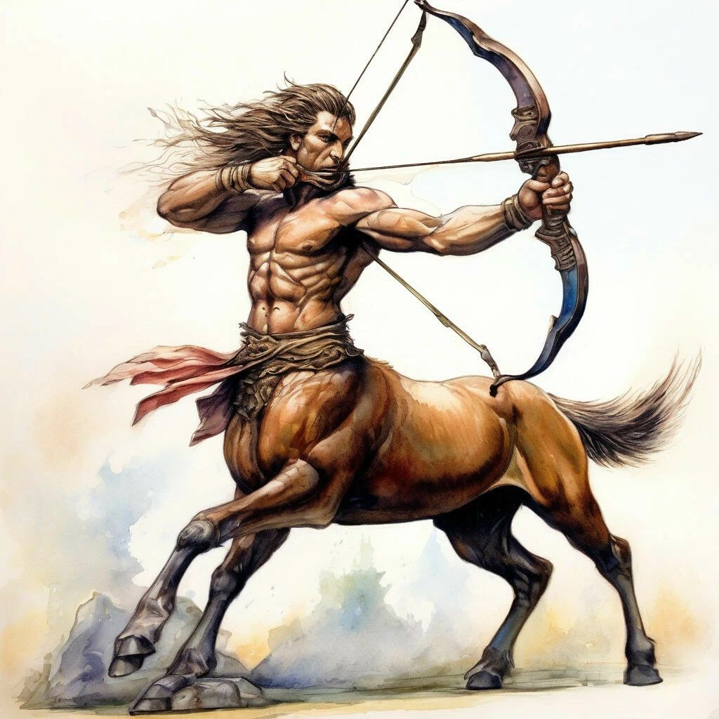 Miniatura 2 do modelo 3D Centaur Archer