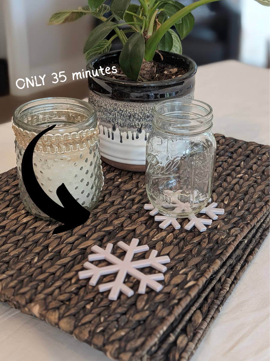 Miniatura 2 do modelo 3D snowflake coaster