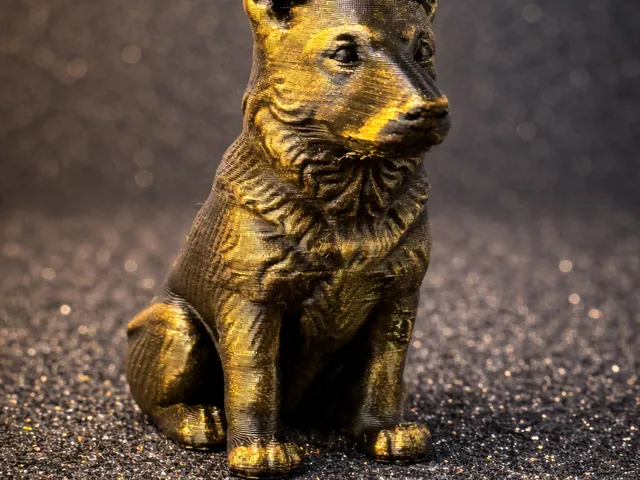 Loyal Guardian – Mini German Shepherd 3D Print
