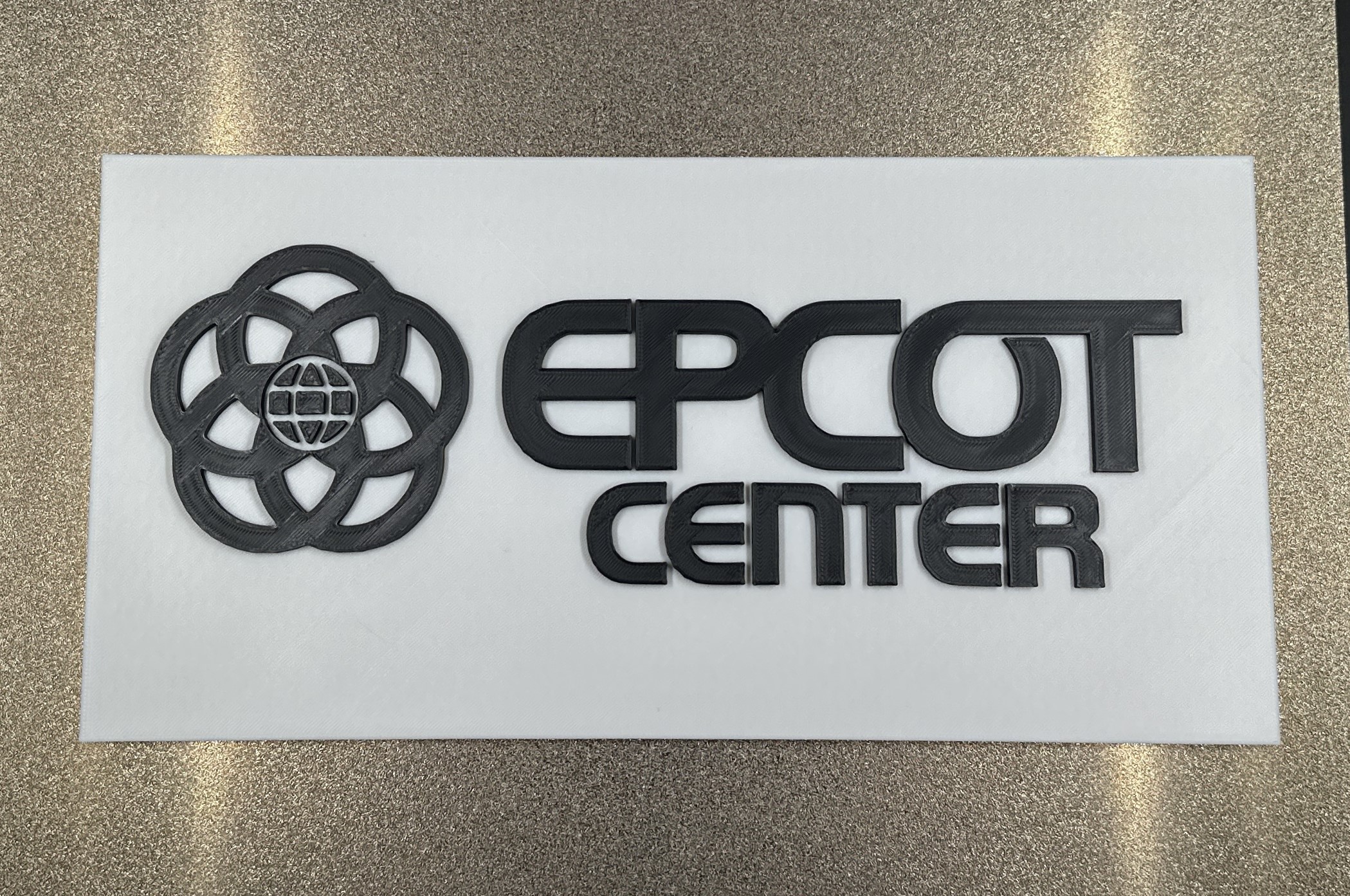 Epcot Center Original Logo (1982–1994) – 8.3mm Sign