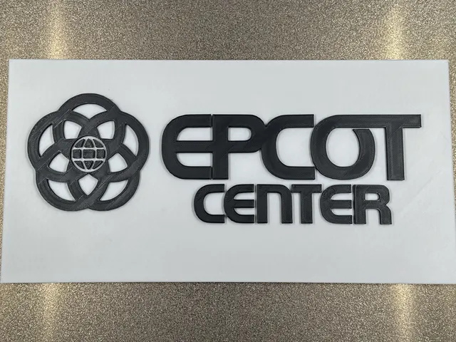 Epcot Center Original Logo (1982–1994) – 8.3mm Sign