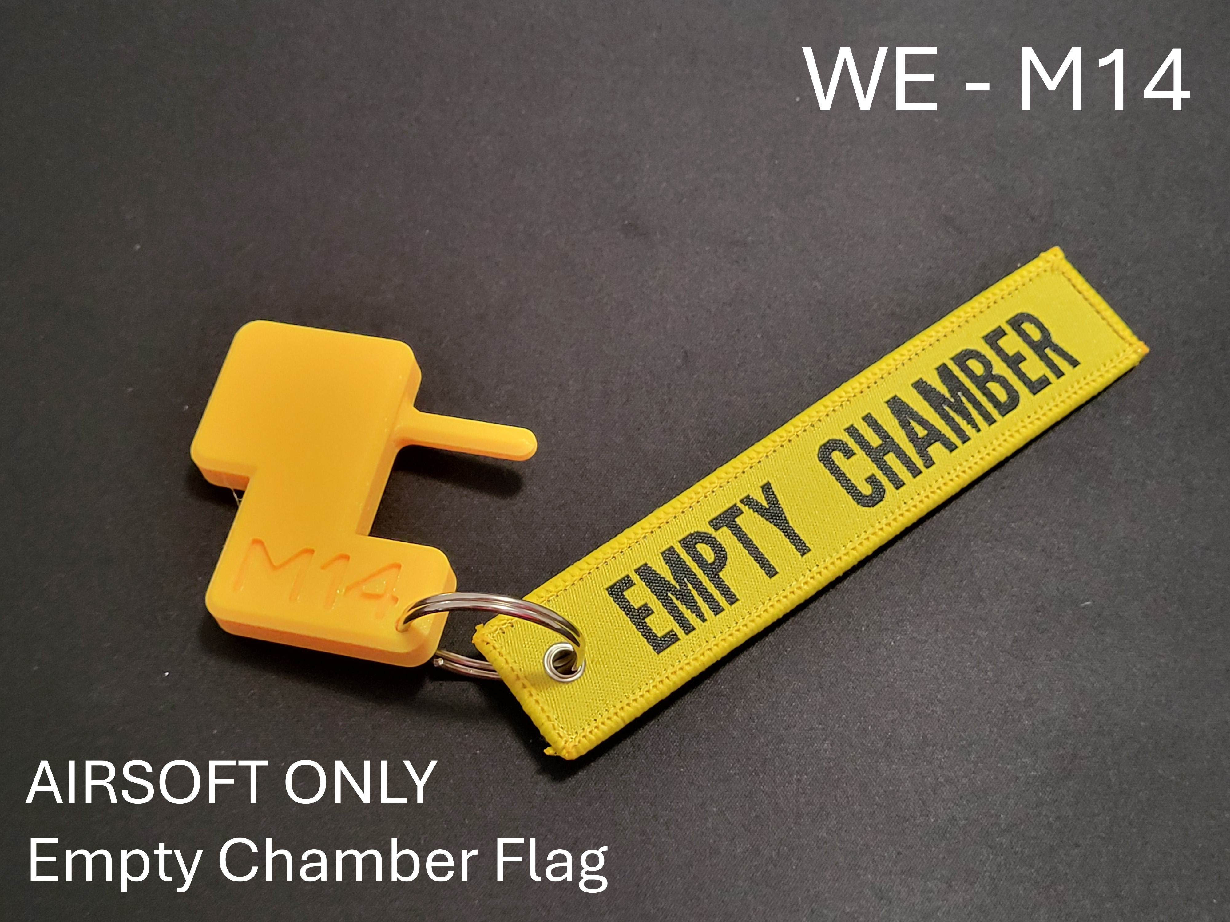 WE - M14 - Airsoft Empty Chamber Flag - Free Download