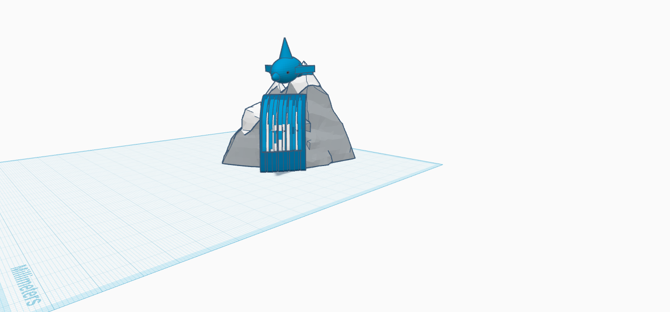 The dolphin water fall