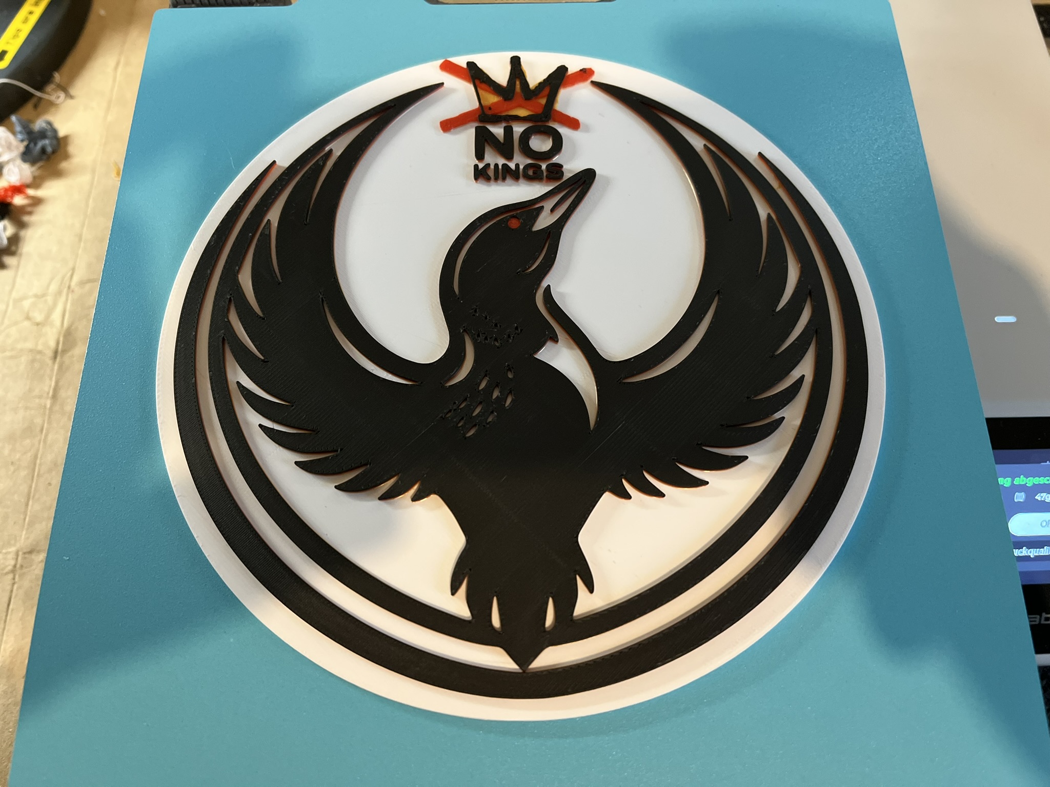 The Rebel Loon – "No Kings" (no AMS) 3D model