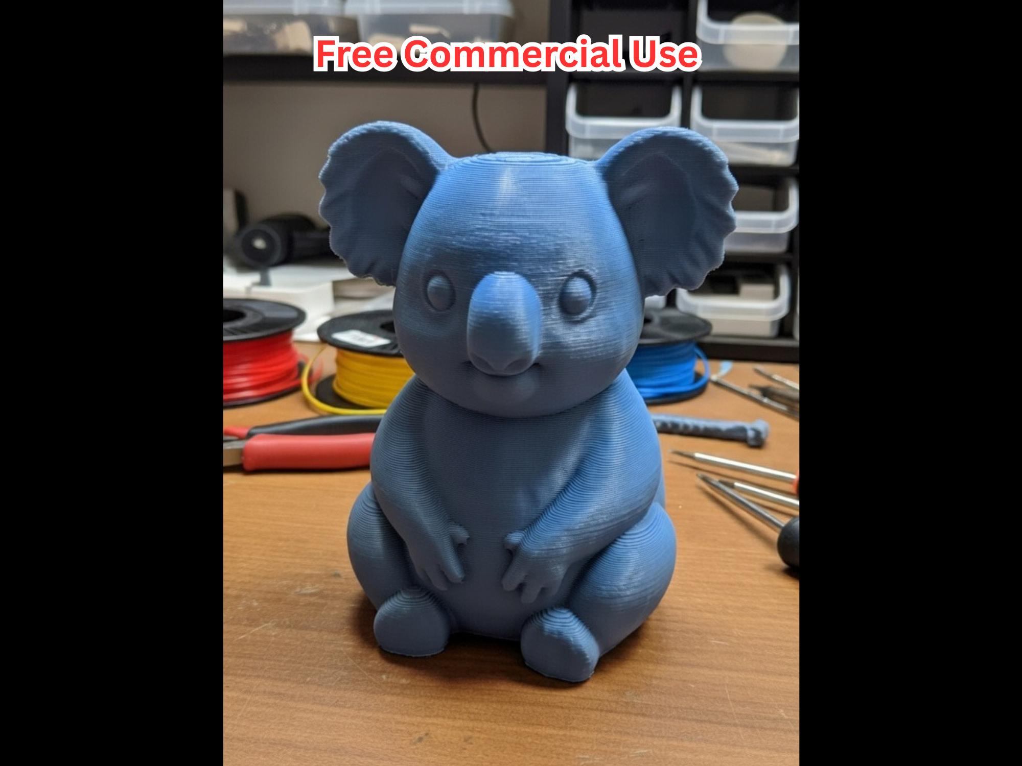 Semi-Realistic Koala Statue