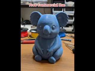 Semi-Realistic Koala Statue