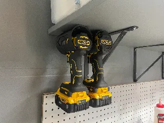 Lightweight Hanging Drill Holder