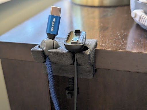 2 cable Cableball manager with gap release