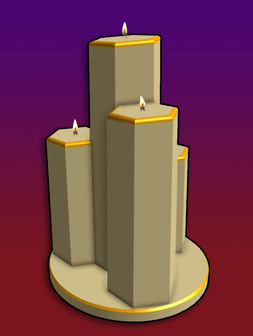 Hexagonal Candle mold