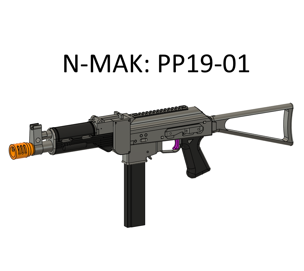 Vulkan's N-MAK (Nerf Modular AK)