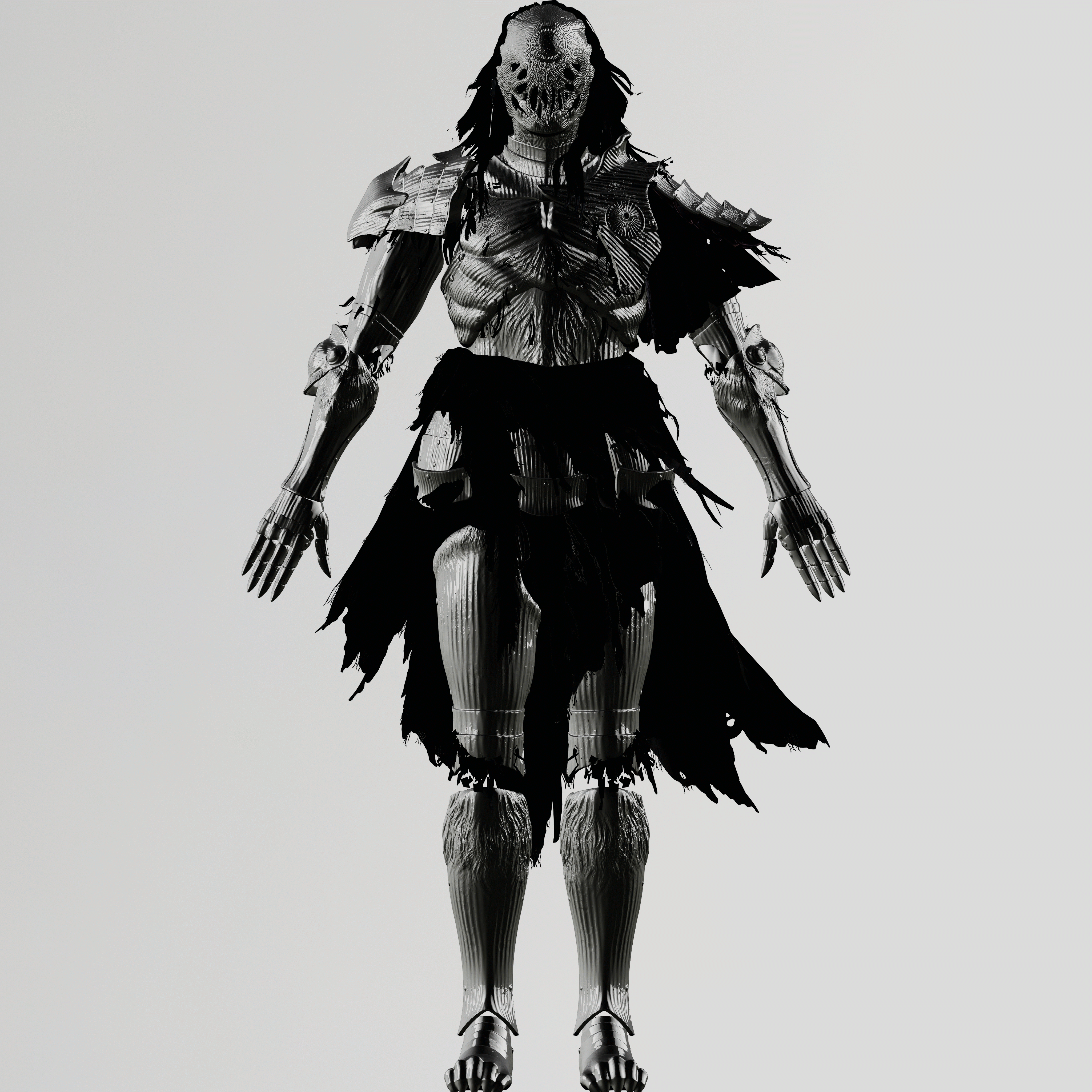 EXECUTOR DARKNESS FULL ARMOR SET - Elden Ring Cosplay Fan Art Stl Model