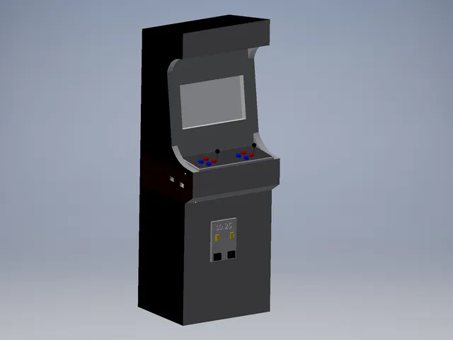 Classic Arcade Housing for Framework Laptop 12 Mainboard
