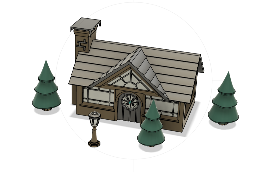 "Gingerbread house"