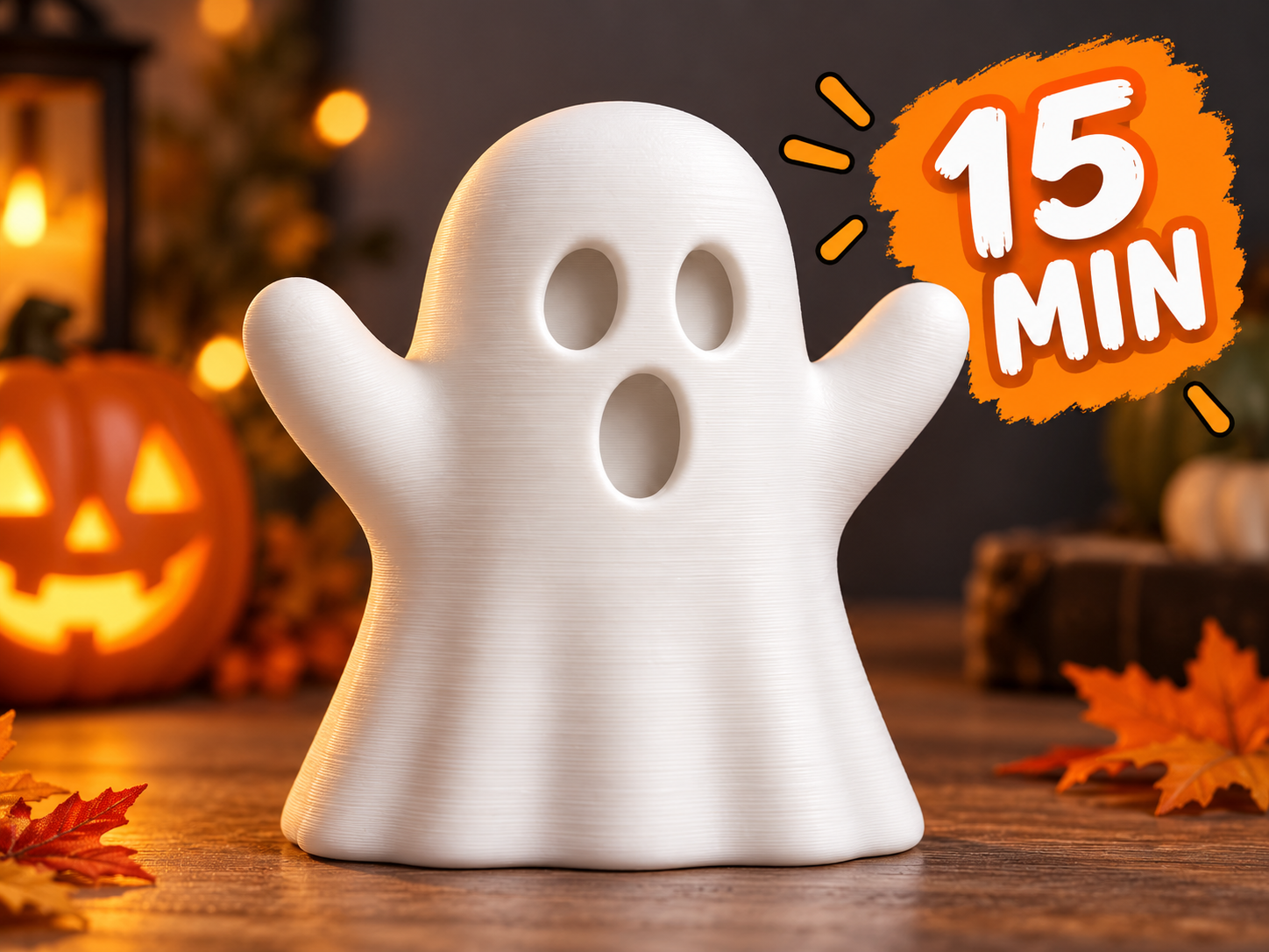 Cute Ghost – Easy Halloween Print