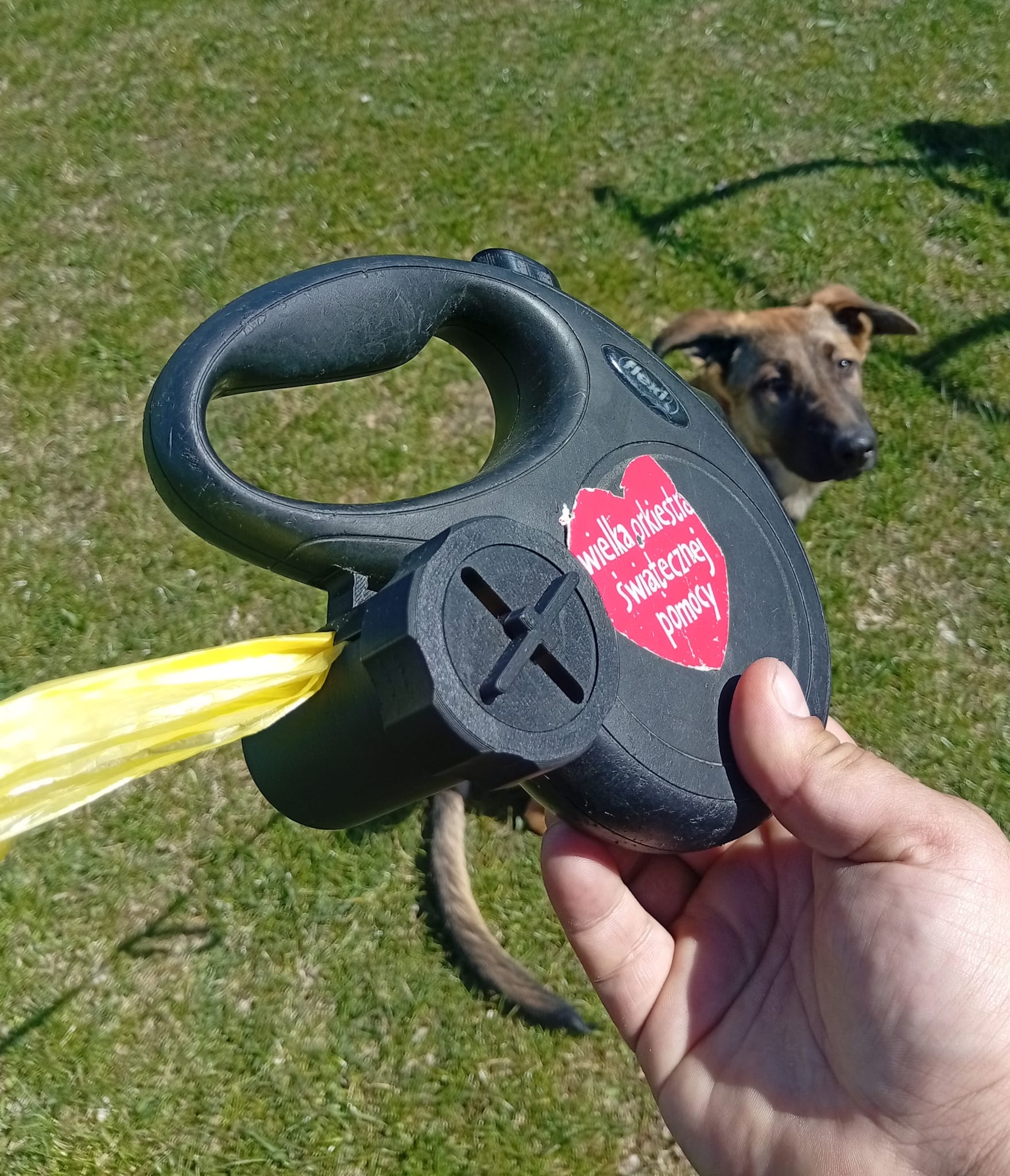 Flexi Leash Bag Dispenser - WITH REWINDER!