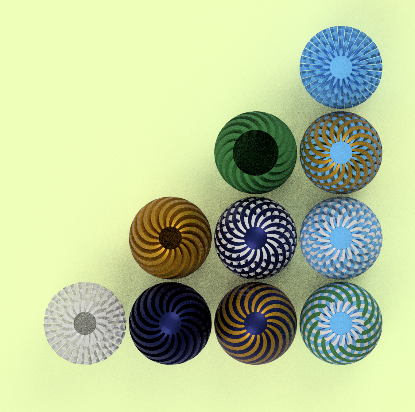 Spiral twist combining easter eggs — miniatura 4