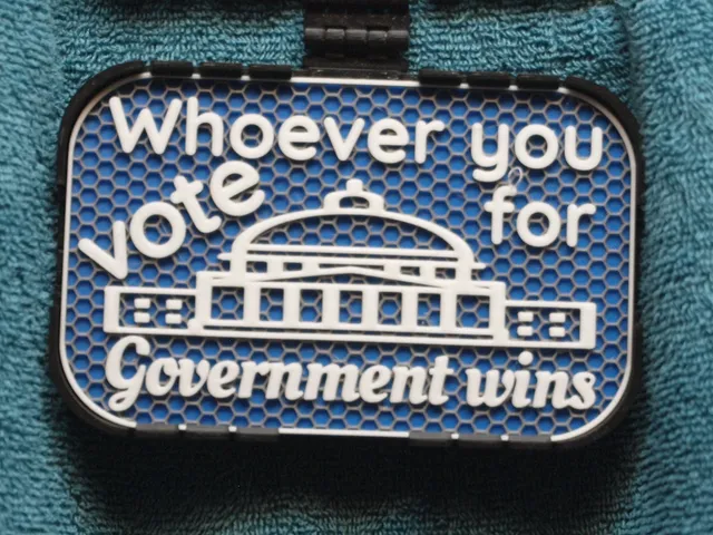 Government always Wins sign