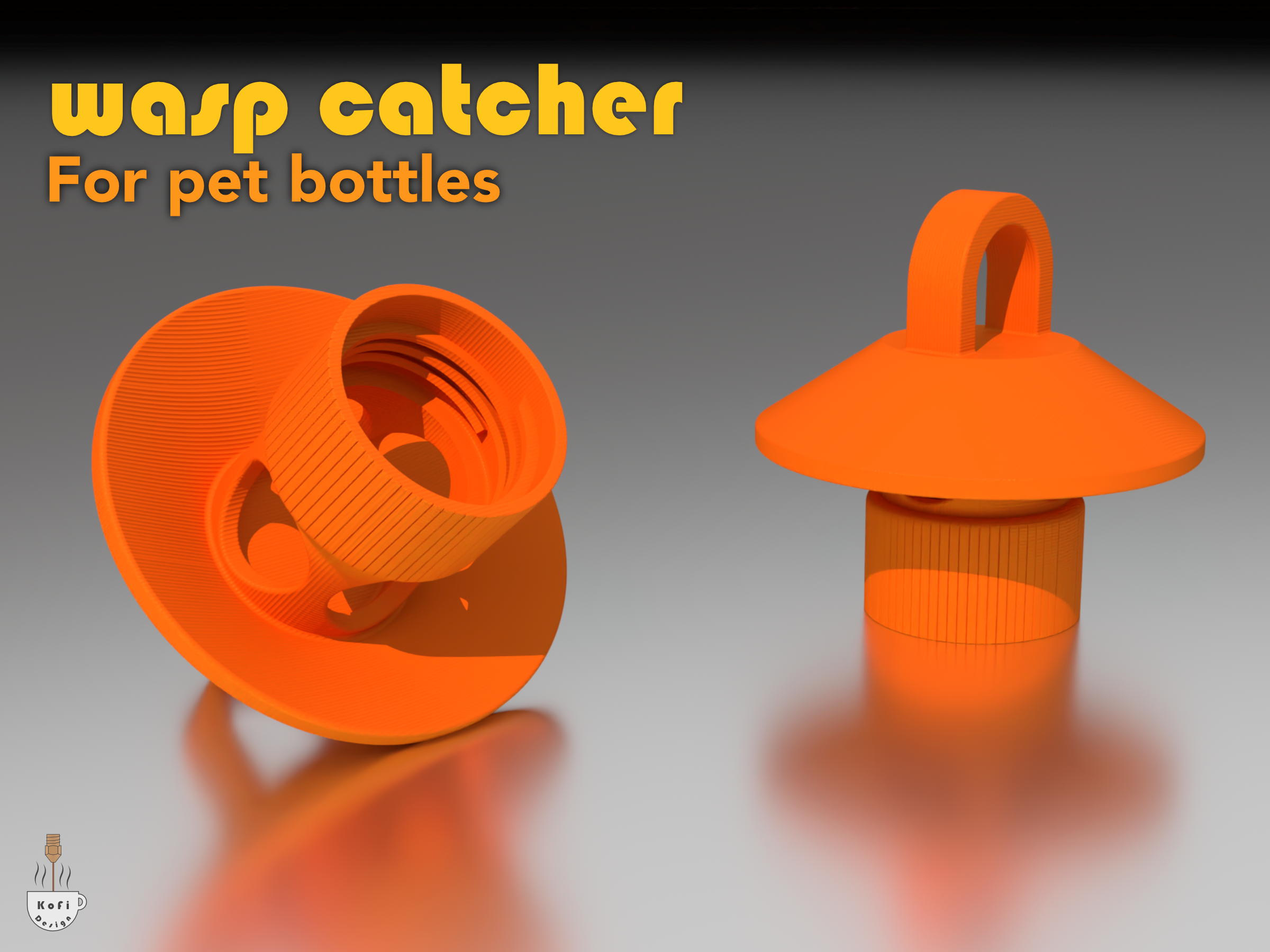 wasp catcher for pet bottles
