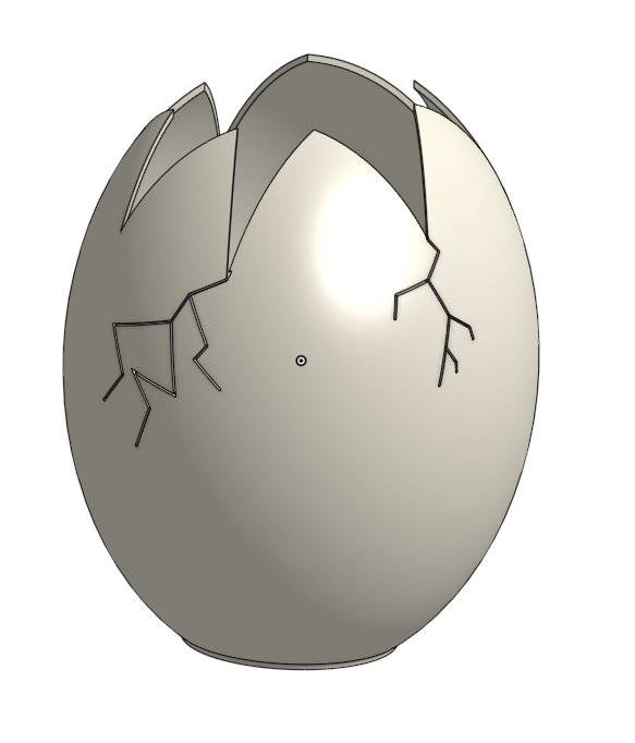 Cracked Egg Lampshade