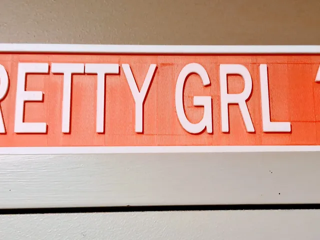 Pretty Girl Sign
