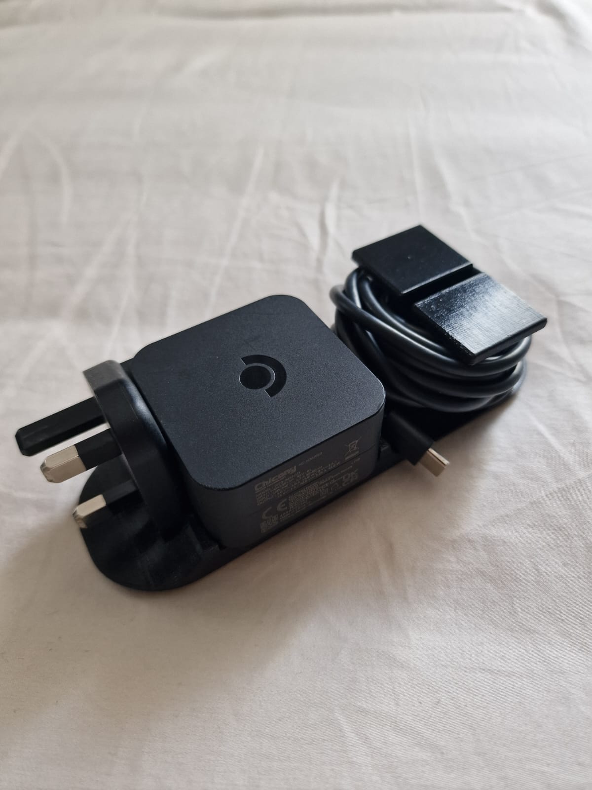 Steam Deck OLED - UK plug cable tidy