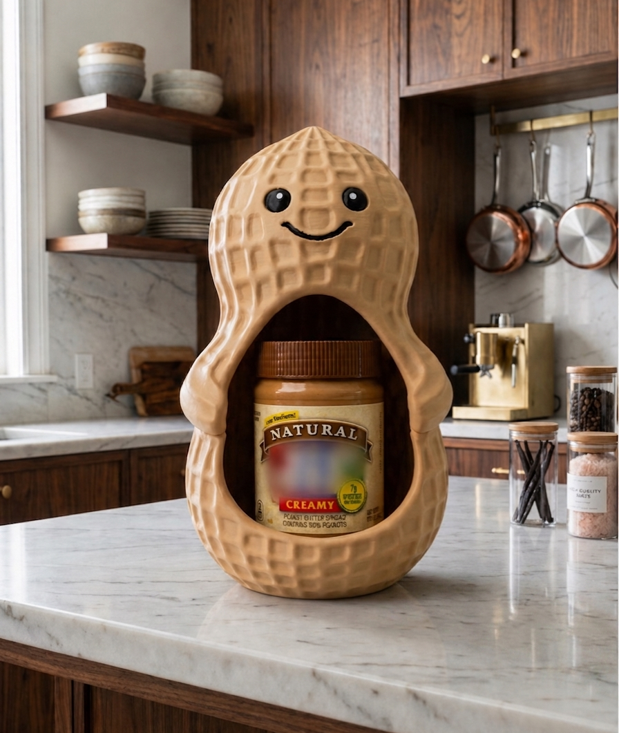 Cute peanut butter holder buddy