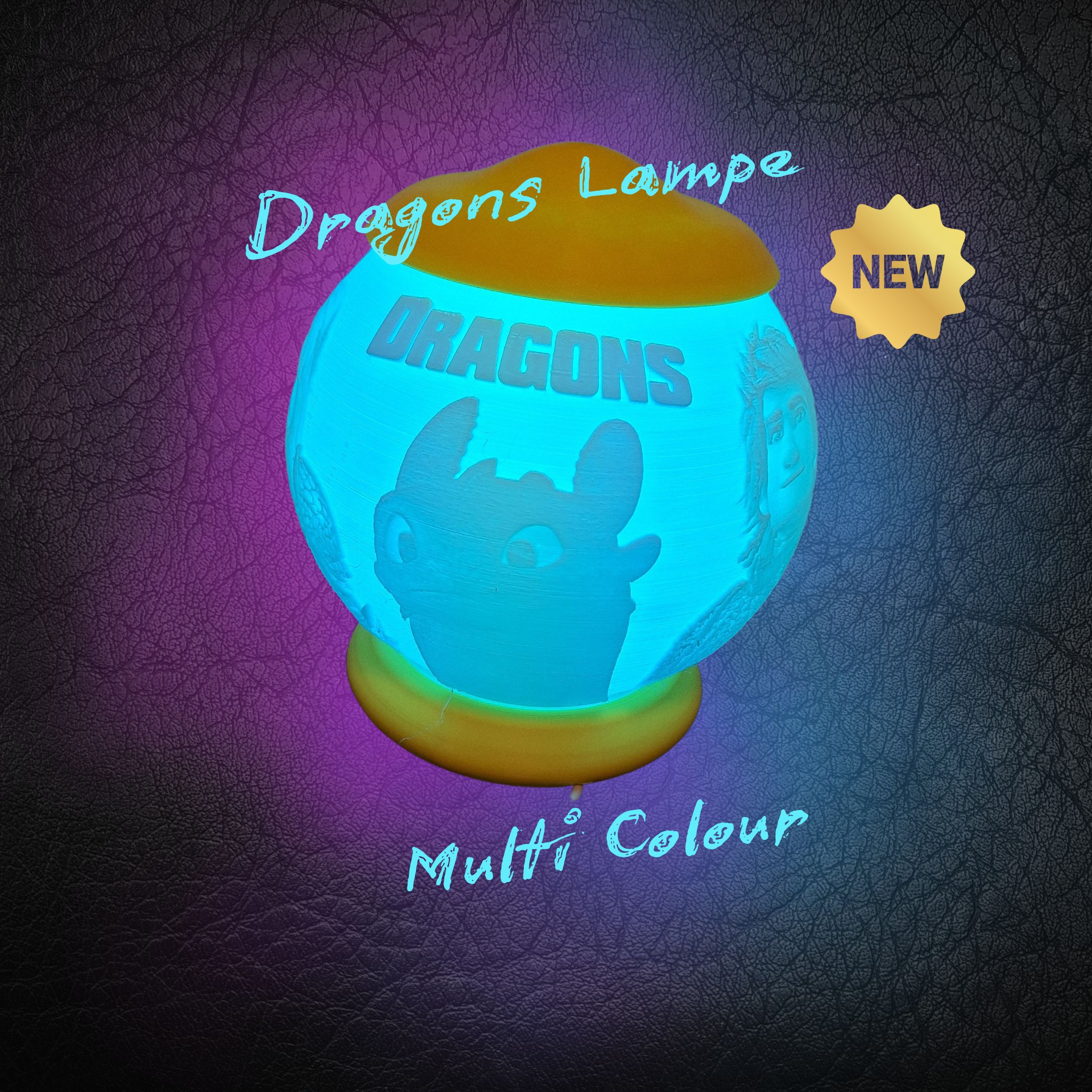 Dragons Lampe |Lithophane|LampeKit001