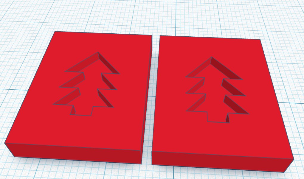Christmas tree mold