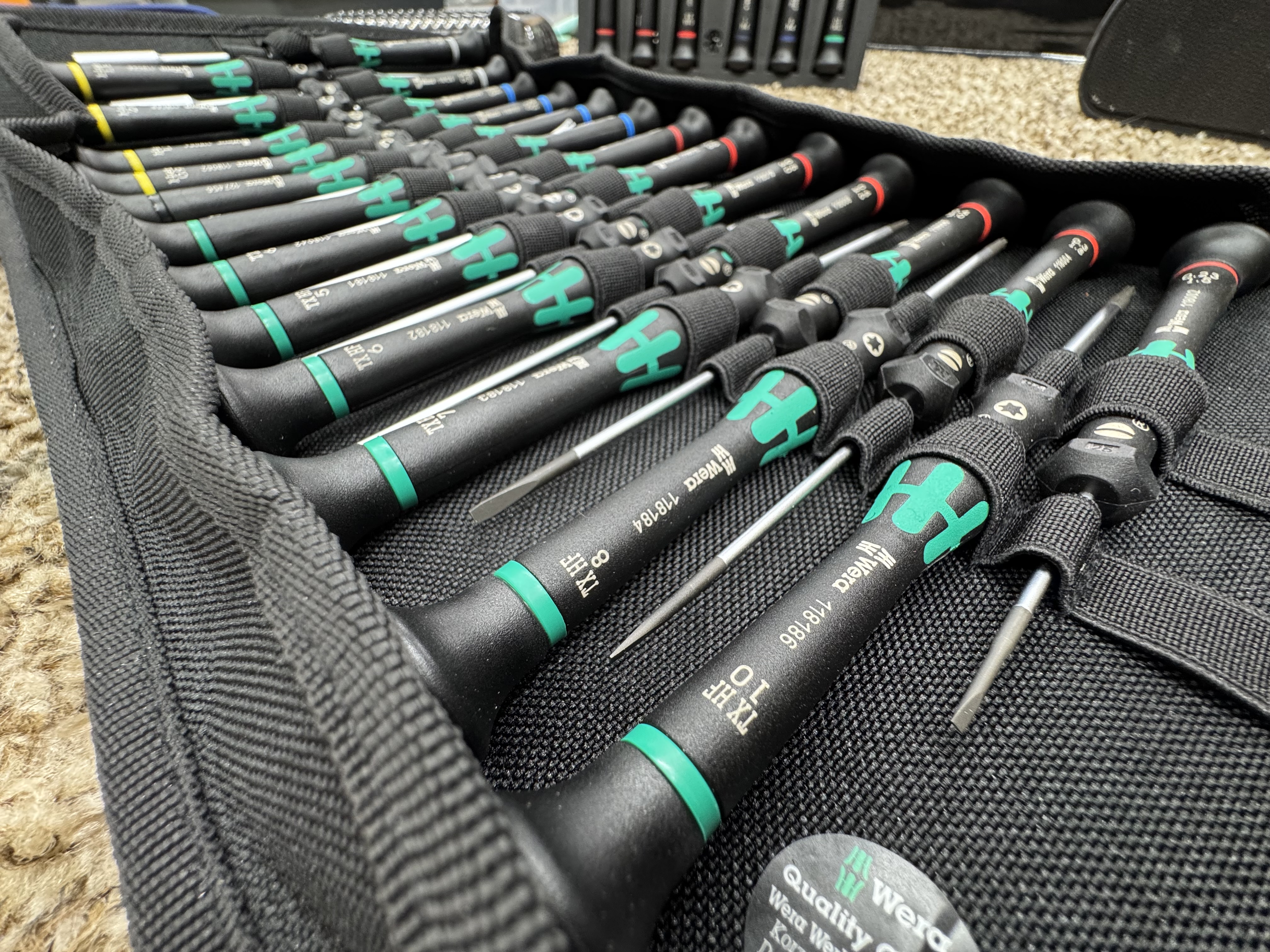 Wera Precision Screwdrivers Color Code Ring