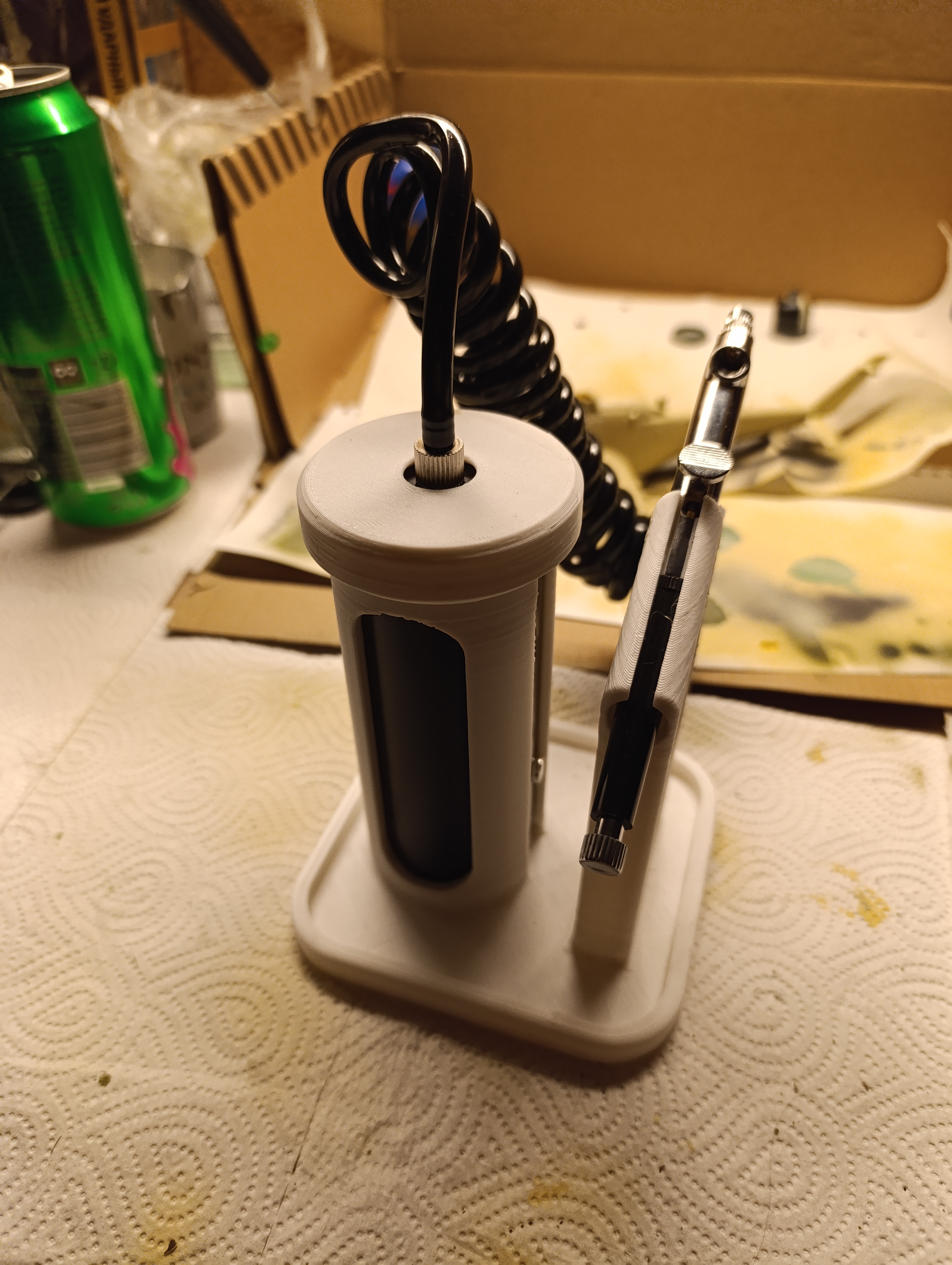 Airbrush set holder