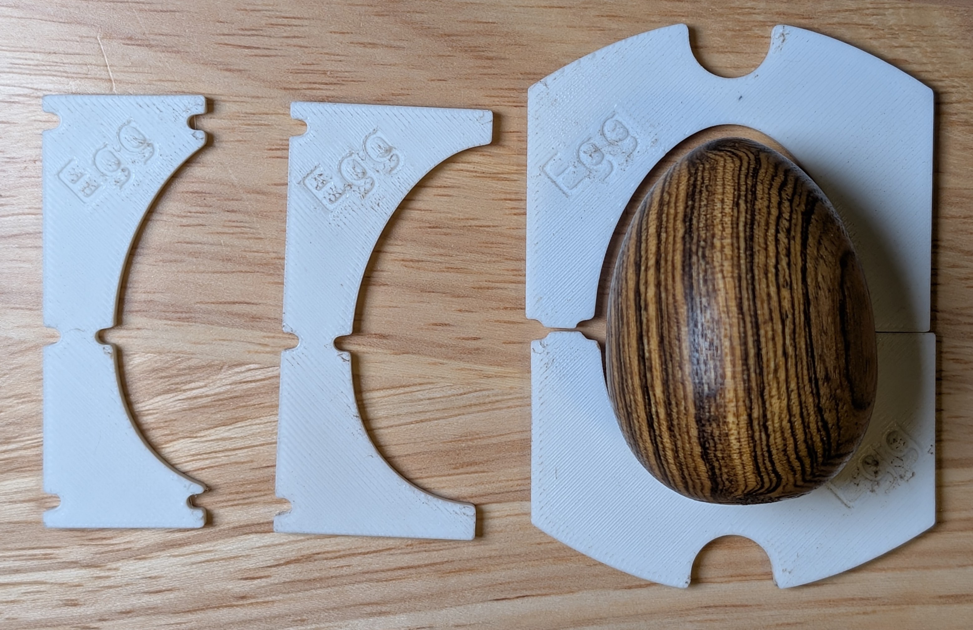 Egg Template for Woodturning 3D model