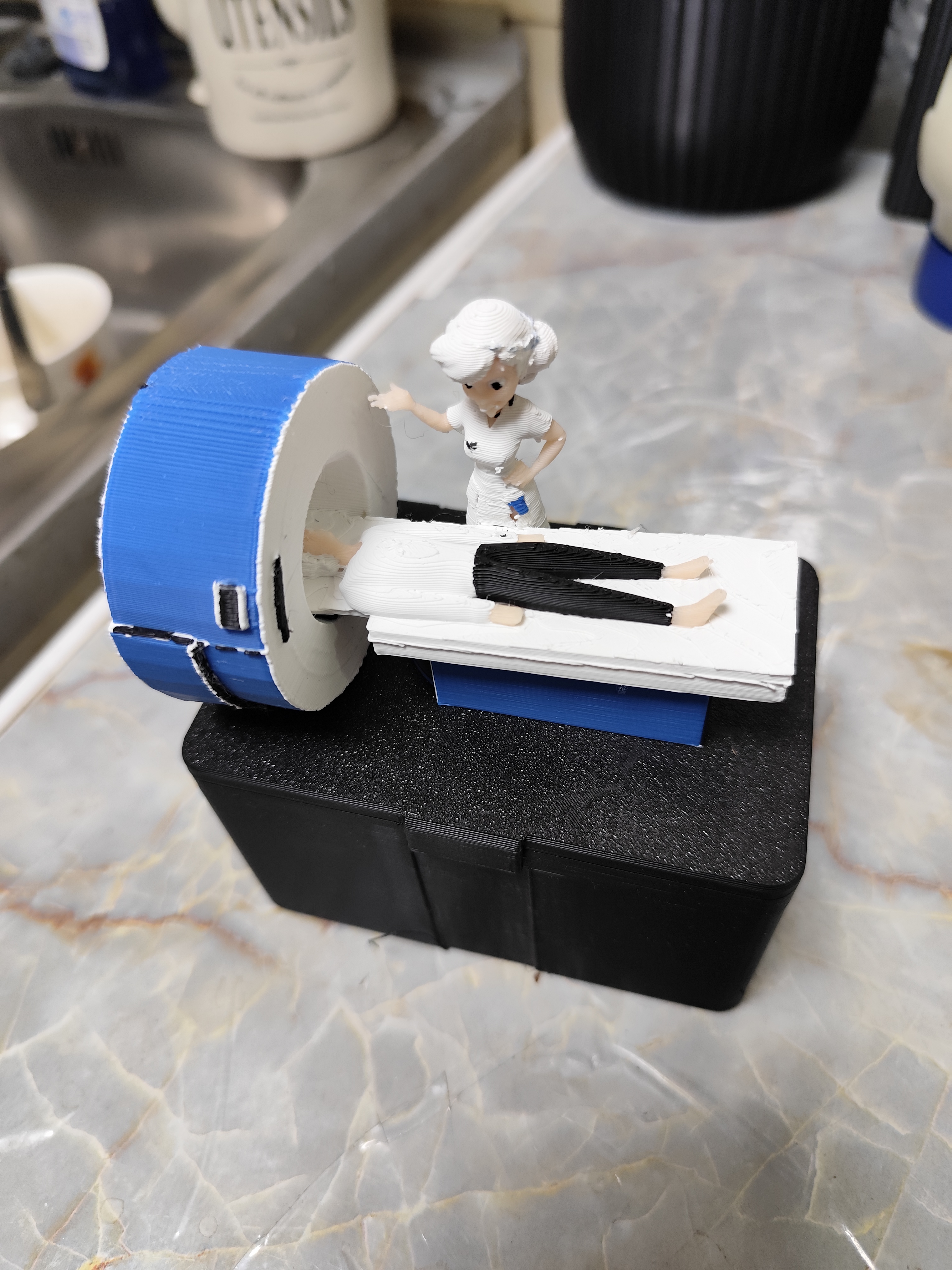 model MRI scanner