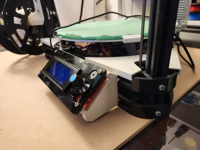 Kossel / HE3D K280 / LCD mount 2020