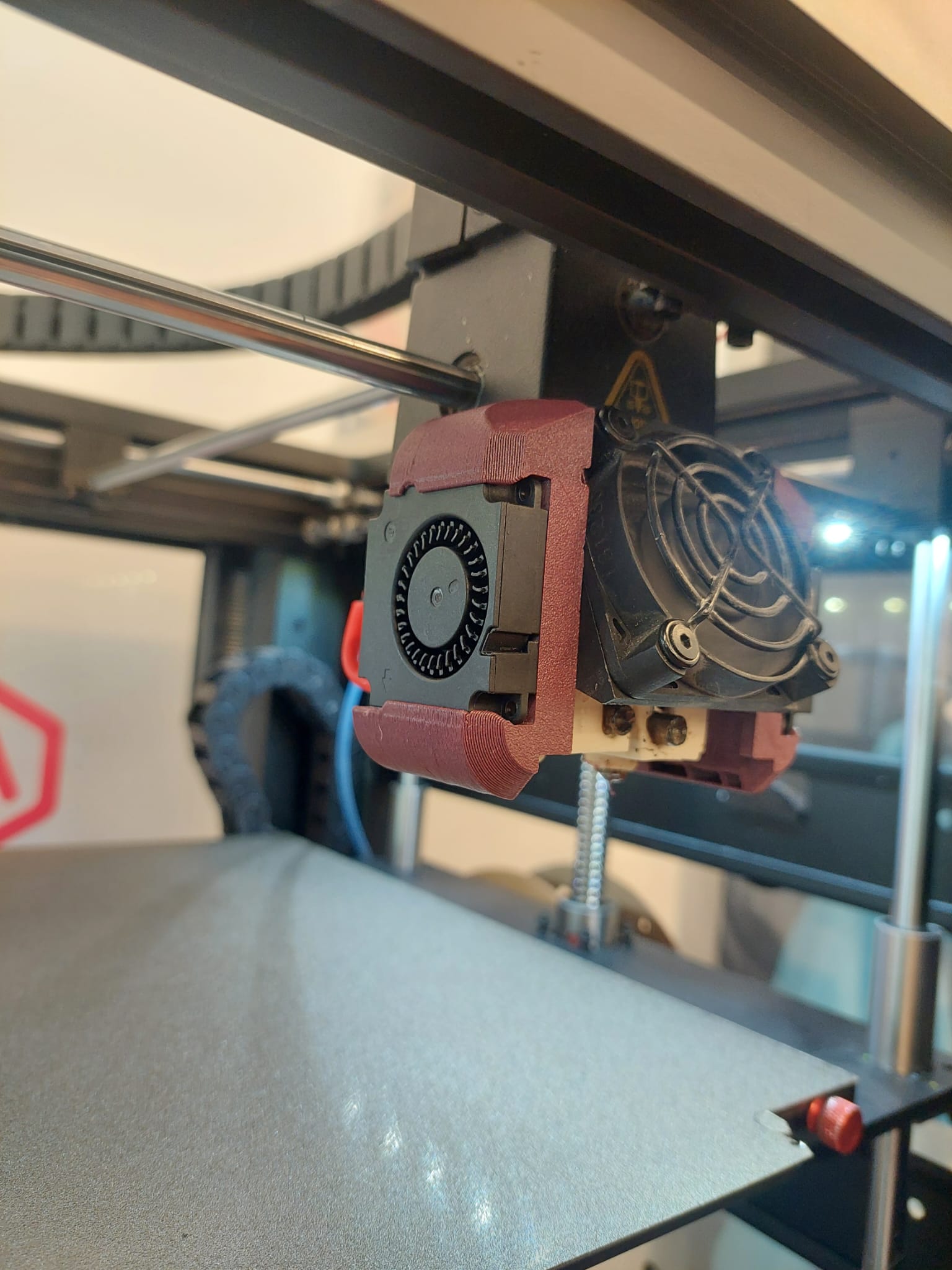 Dragon Burner Fan Duct V8 to Raise3D Pro2