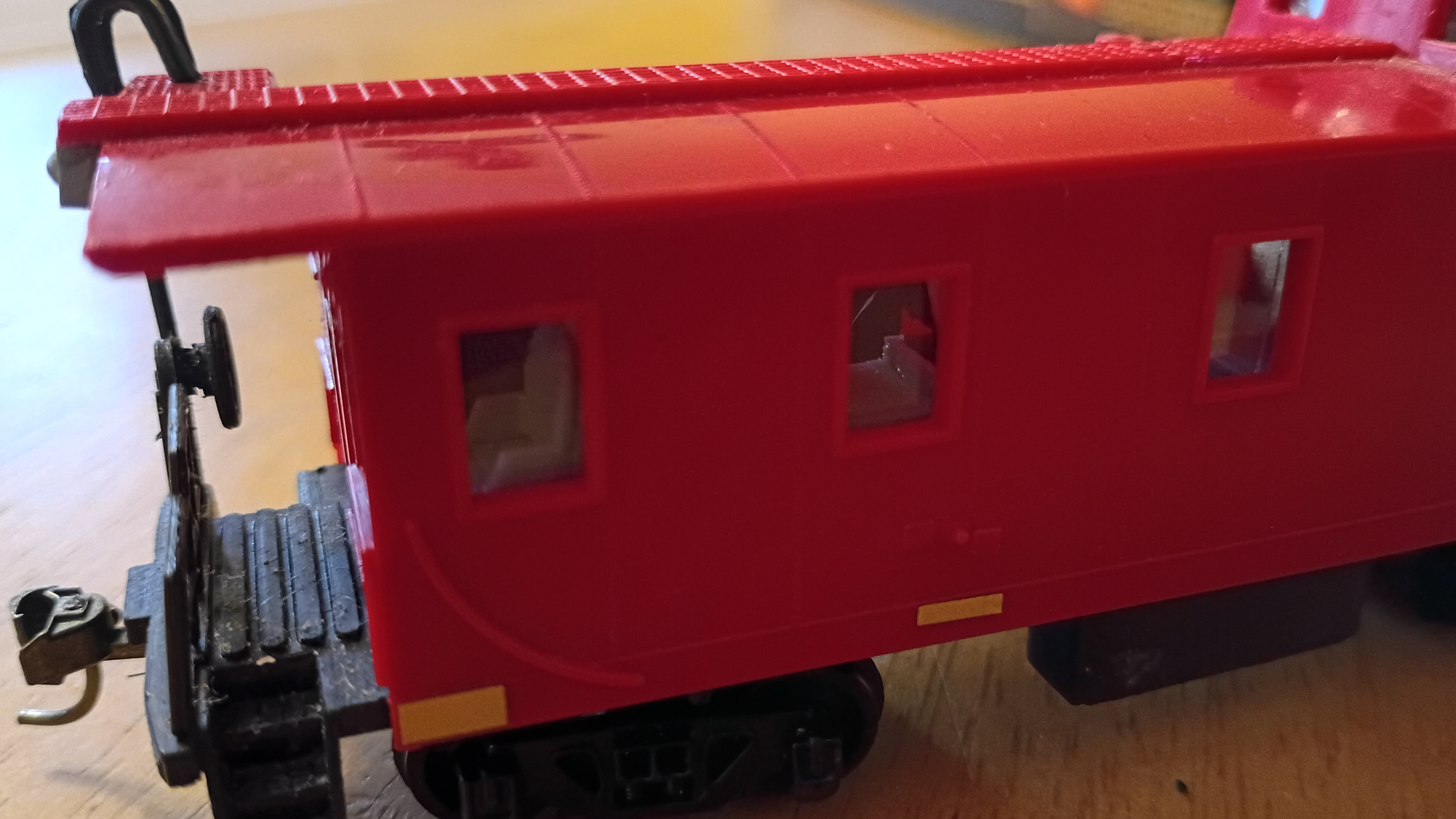 "Bachmann" steel caboose interior (HO Scale 1:87)