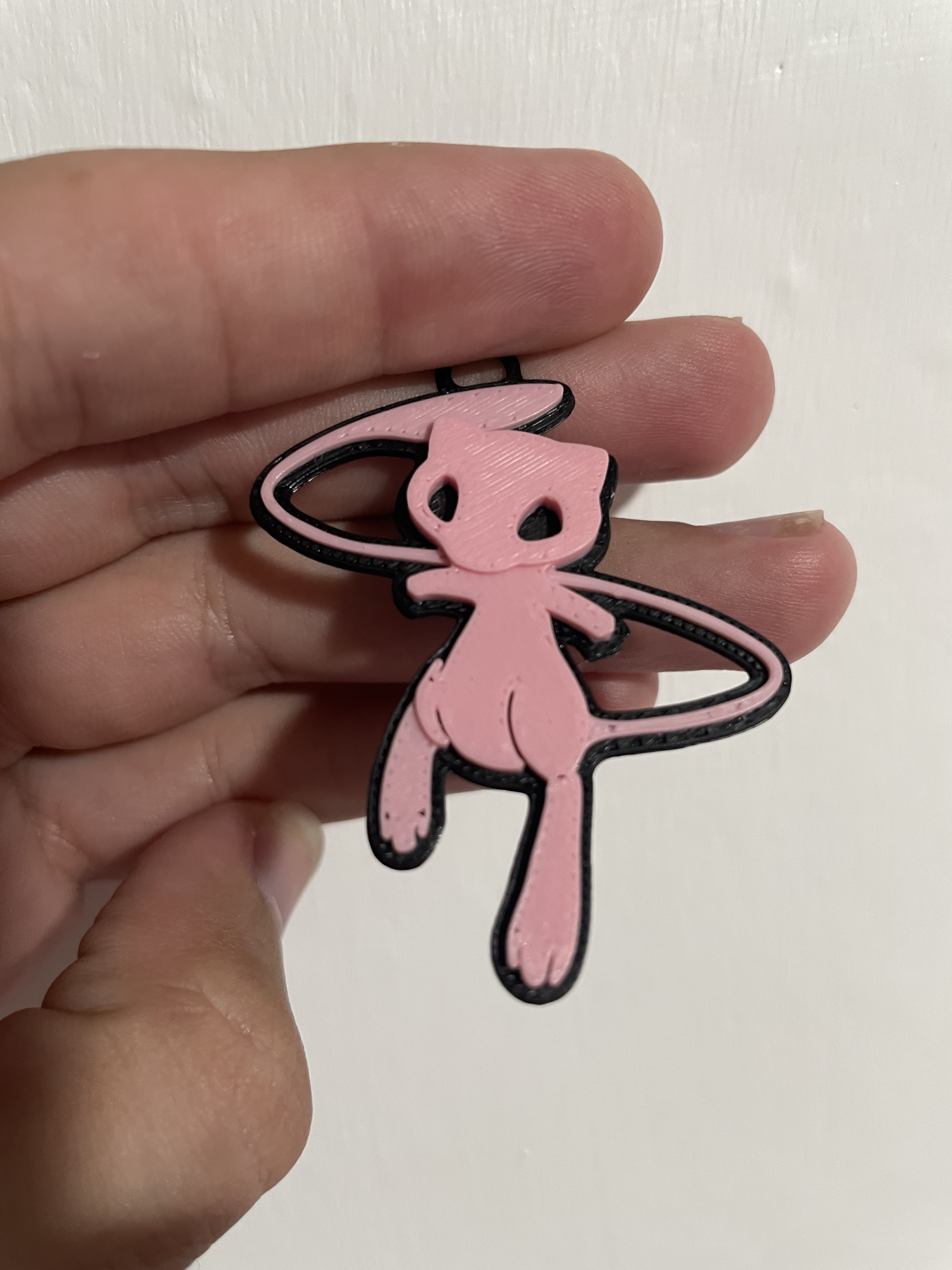 Mew Pokemon Keychain
