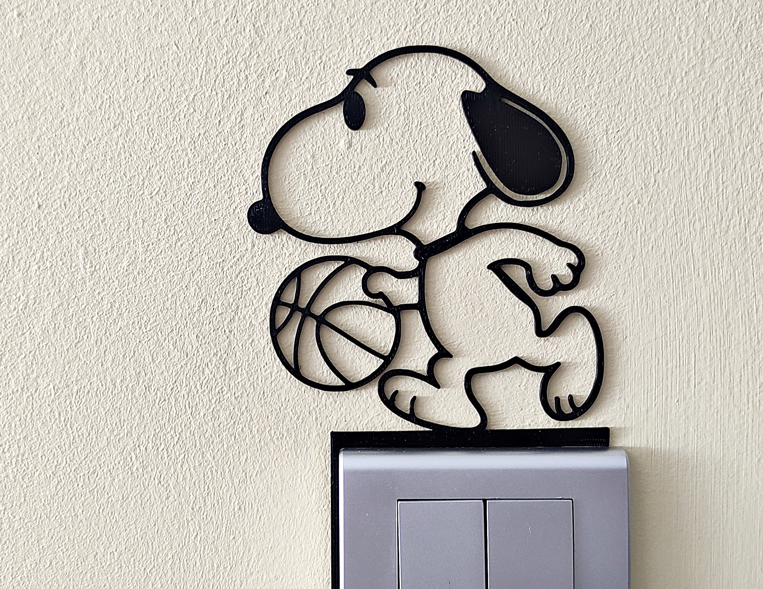 Snoopy Light Switch / Outlet Decoration - Model 66