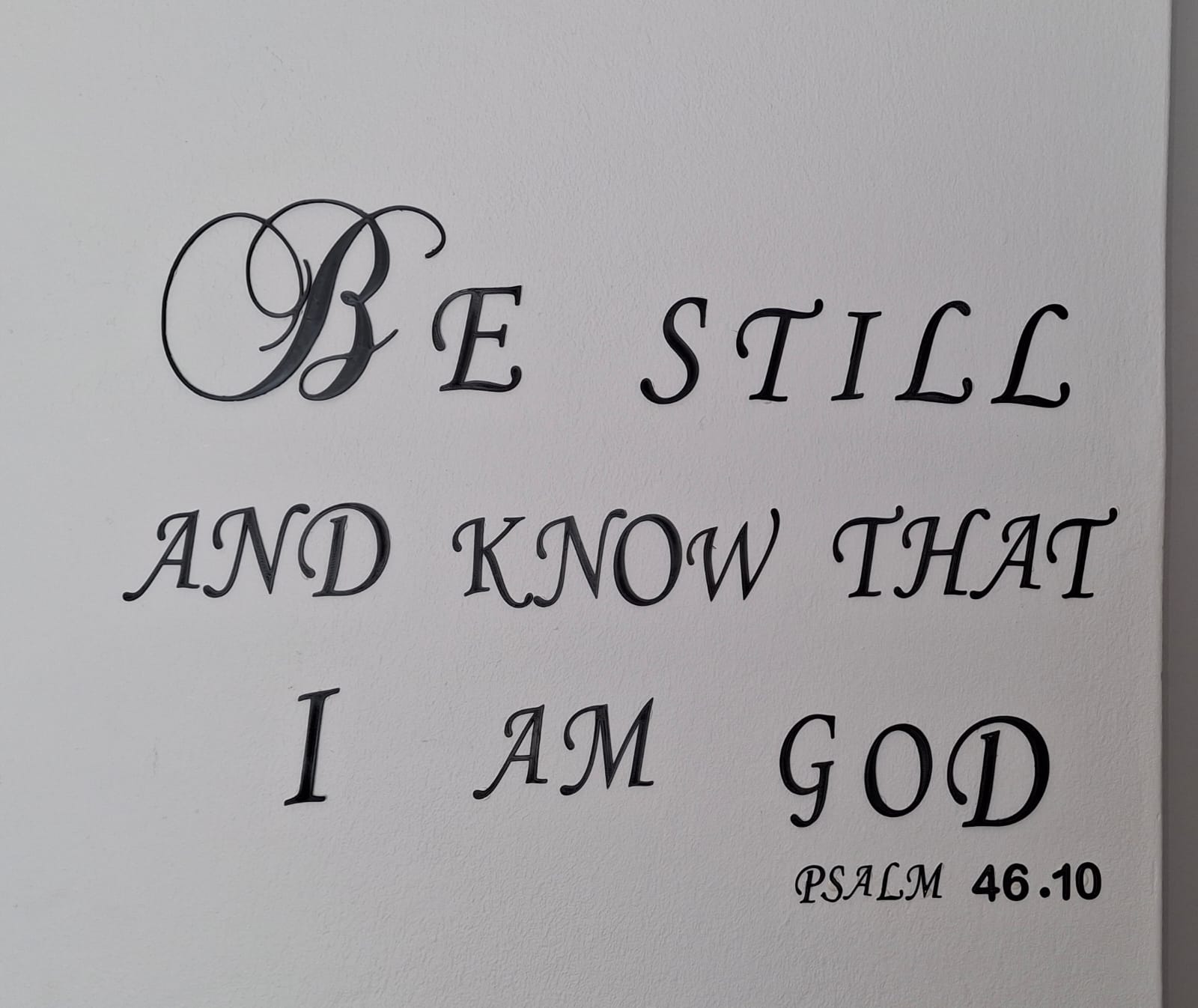 Bible Verse Psalm 46v10