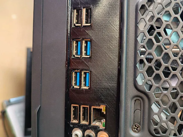 Huananzhi x79 Deluxe motherboard ATX I/O Shield
