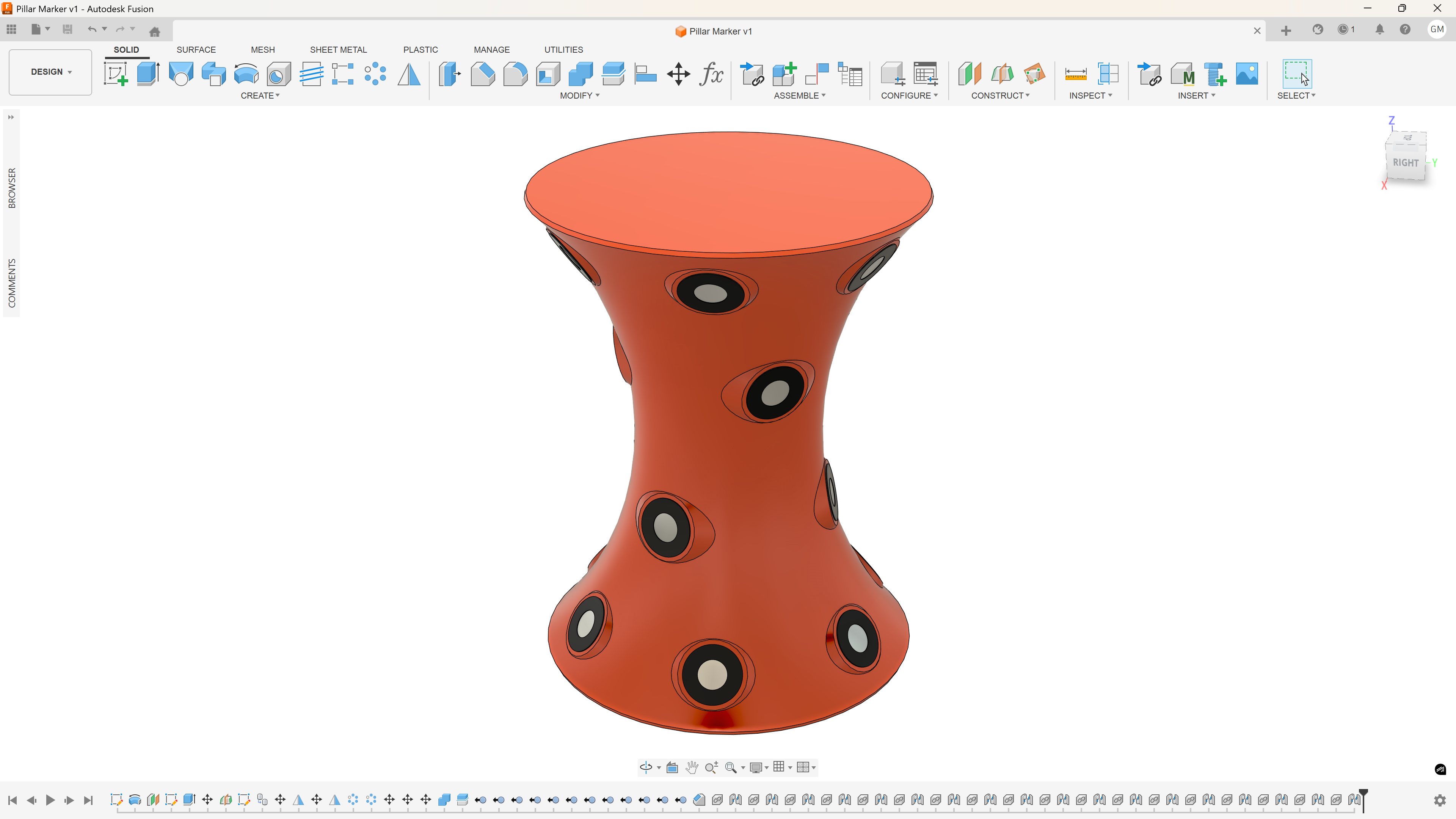 3D Scanner Pillar Marker