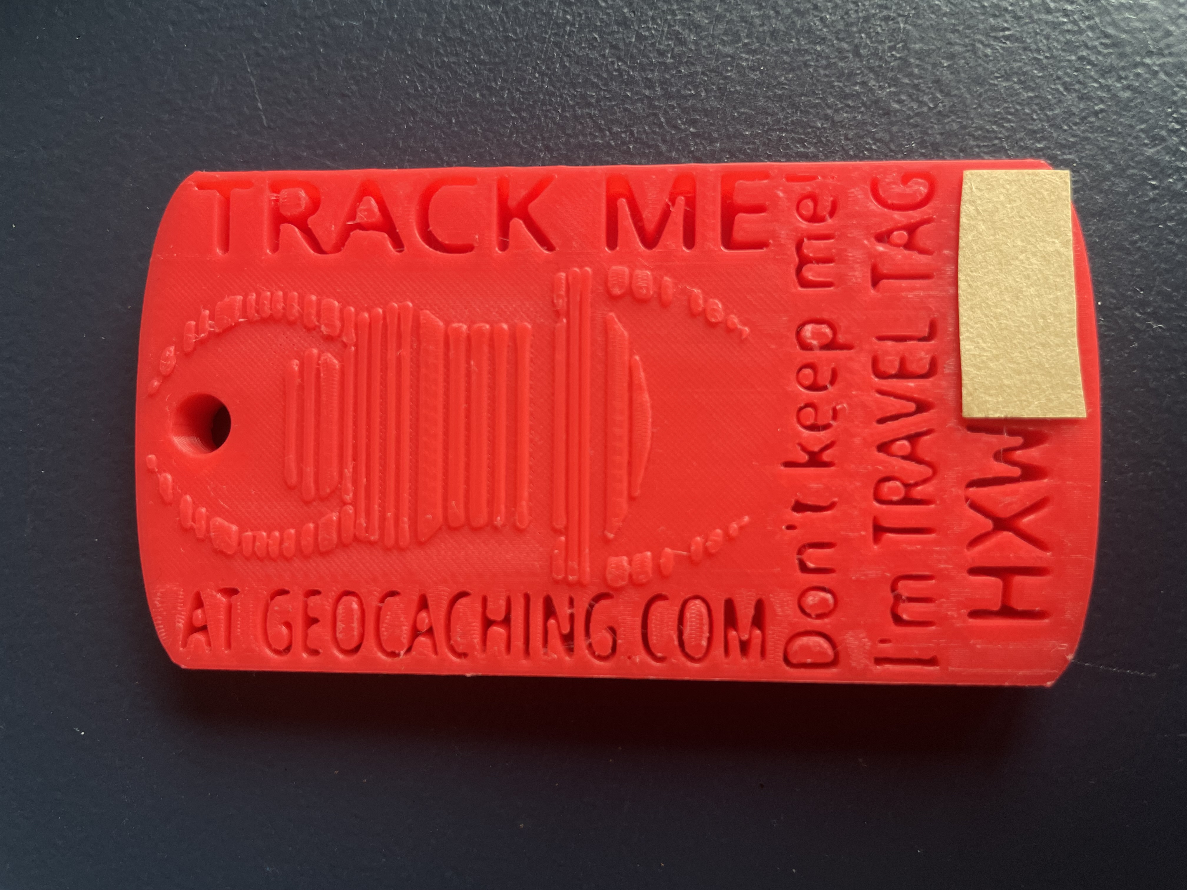 GEOCACHING TRAVEL TAG