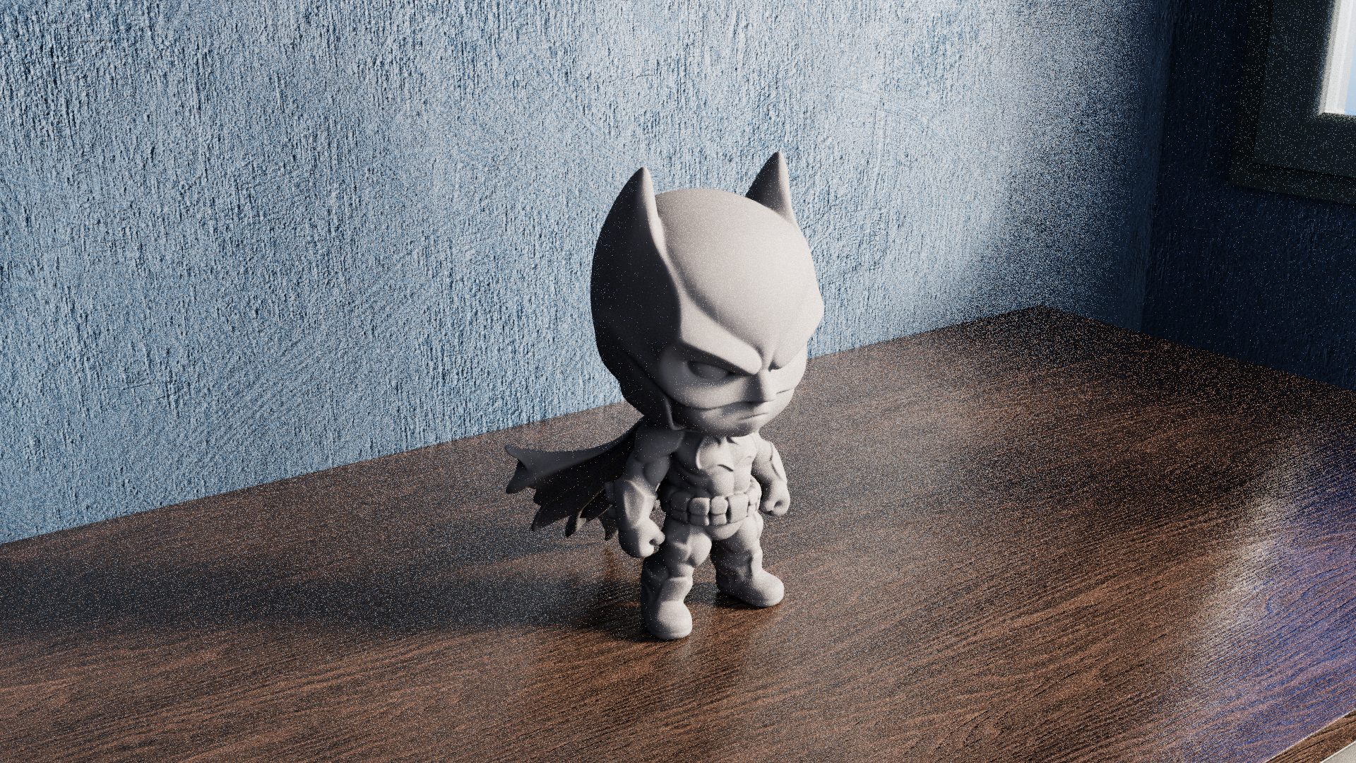 Miniatura 2 do modelo 3D Chibi Batman