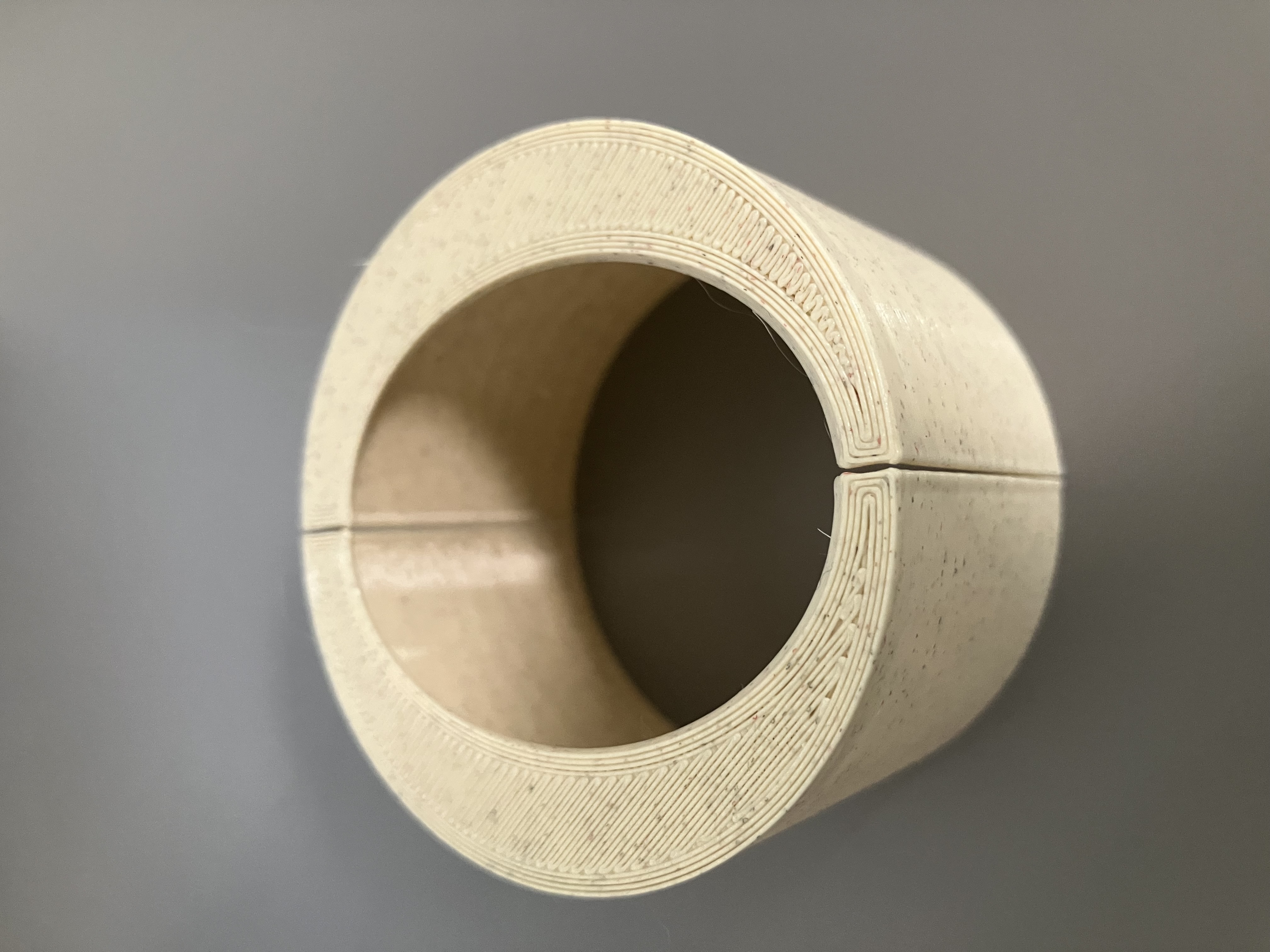 Tilted toilet drain plug 50 °