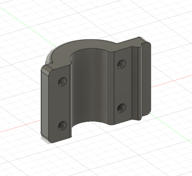 Fixing Block for Hotbed Holder Sovol SV05 or similar