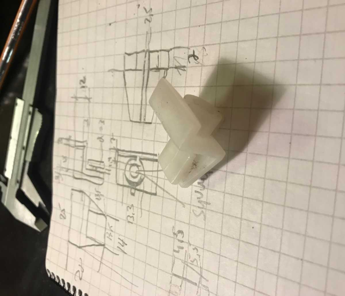 Ironing board glider replacement