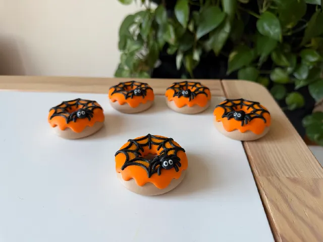 Halloween Spider Donut