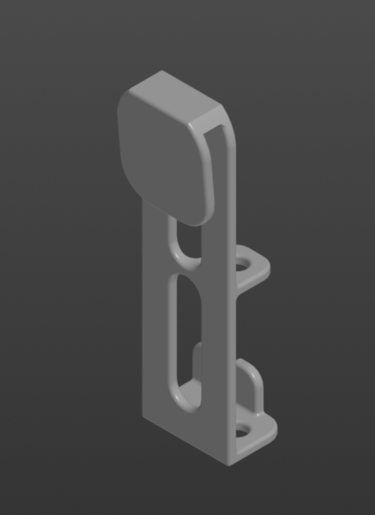 Thermometer and CO2 indicator holder